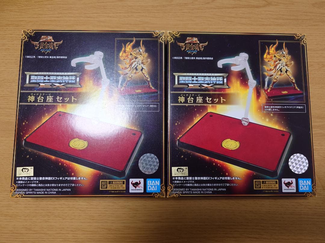 聖闘士聖衣神話EX 最終青銅聖衣 神台座付き5体セット