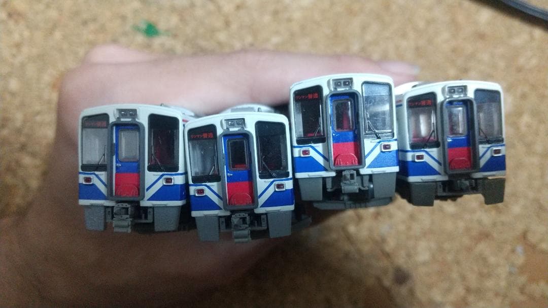 k*o様 鉄コレ　北越急行ほくほく線　HK100旧塗装 2両セット*2 ジャンク