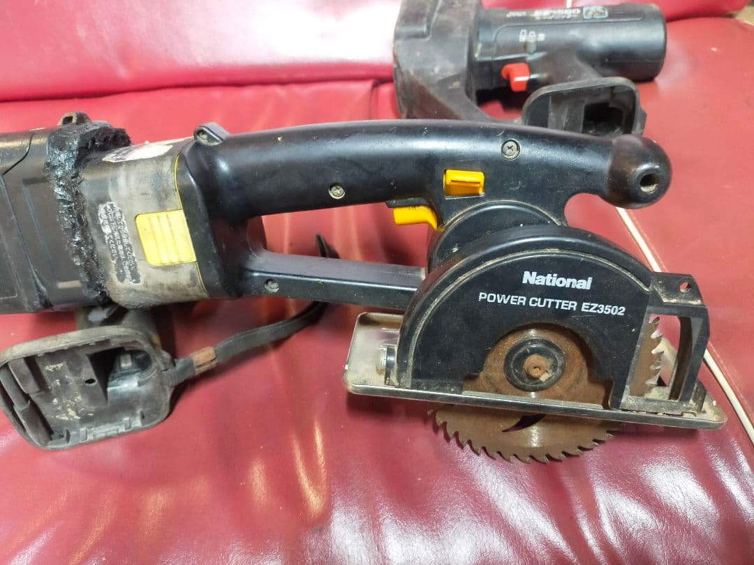 ナショナル　旧型充電工具　４種　マキタアダプター付