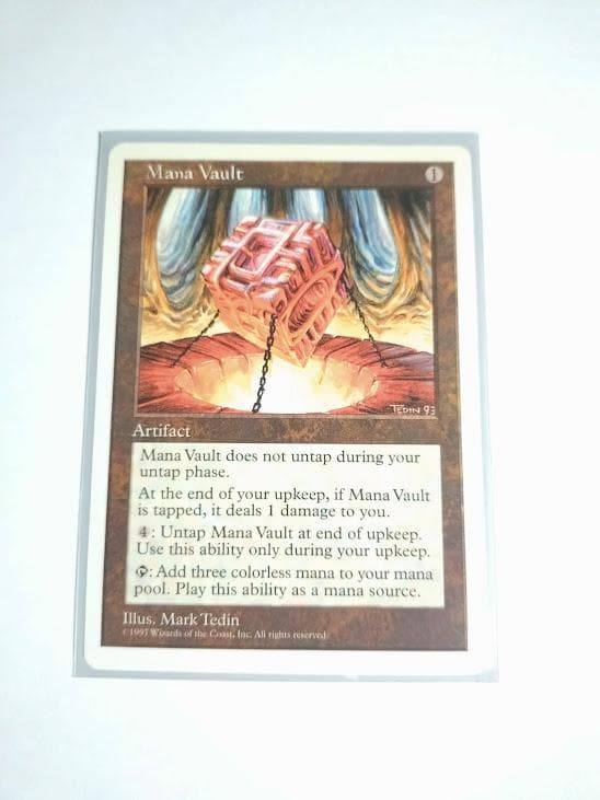 MTG 魔力の櫃/Mana Vault　英語版　１枚