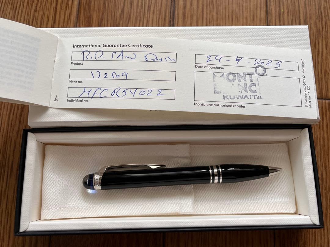 【未使用】 モンブラン MONTBLANC スターウォーカー レンジ ボールペン