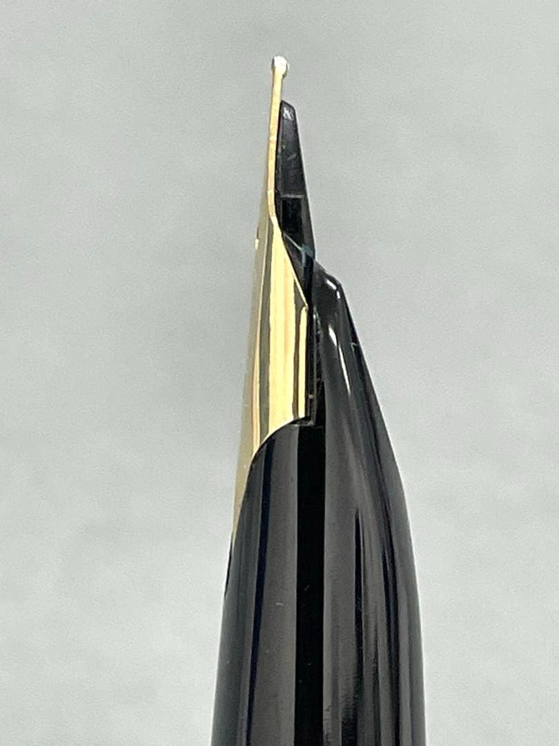 【未使用】セーラー万年筆　スターリングシルバー　18K 　＜4＞ 格子柄