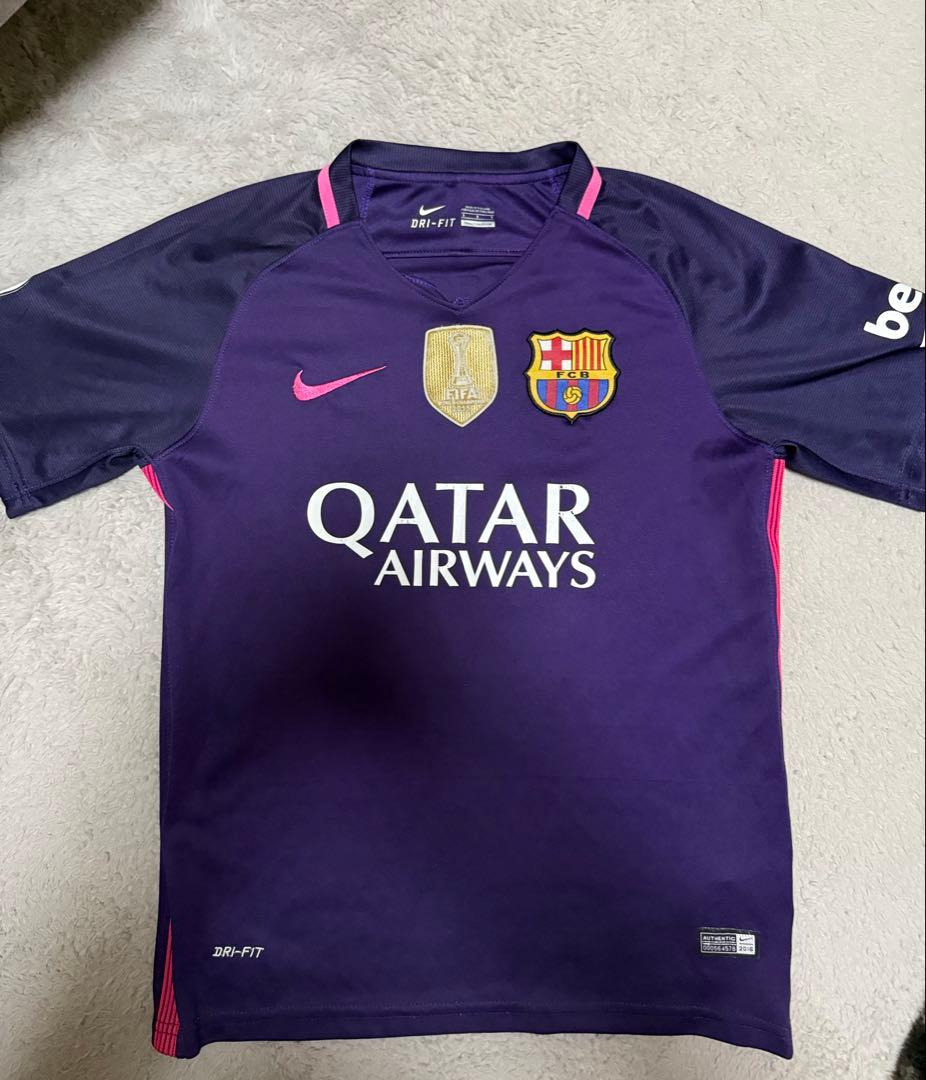 FCバルセロナユニフォーム　メッシ　オーセンティック　2016/2017アウェイ