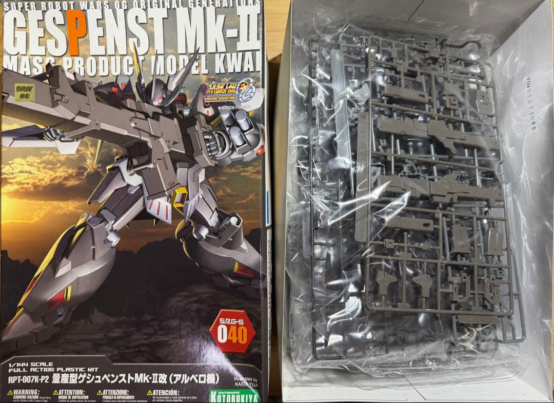 コトブキヤ 1/144 量産型ゲシュペンストMk-Ⅱ改(アルベロ機)