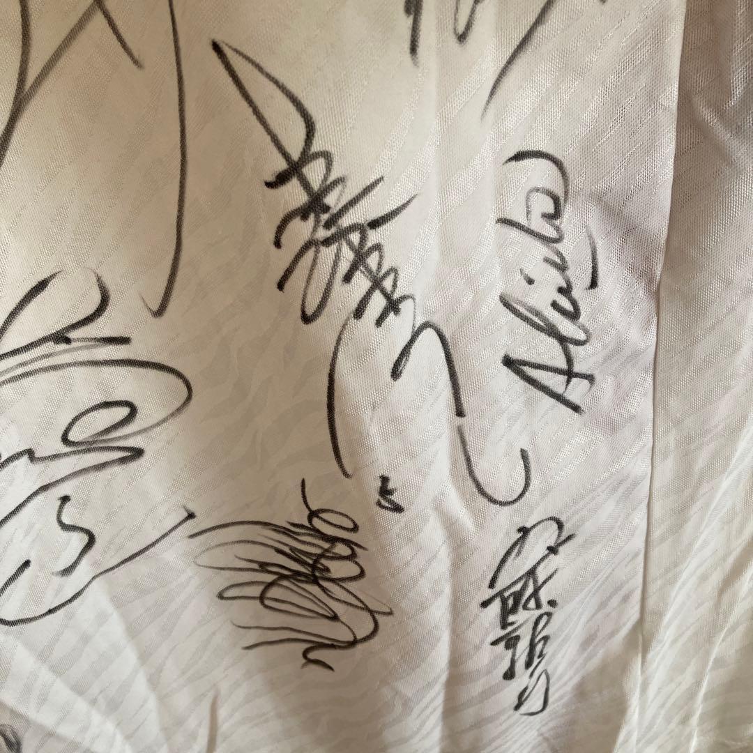 【貴重サイン多数】鹿島アントラーズ Jリーグ創設期　ユニフォーム　ビンテージw