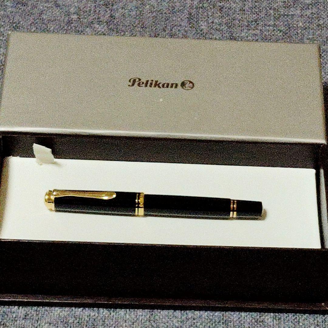 【最終価格】Pelikan ペリカン万年筆 スーベレーン M400　ブラック　F
