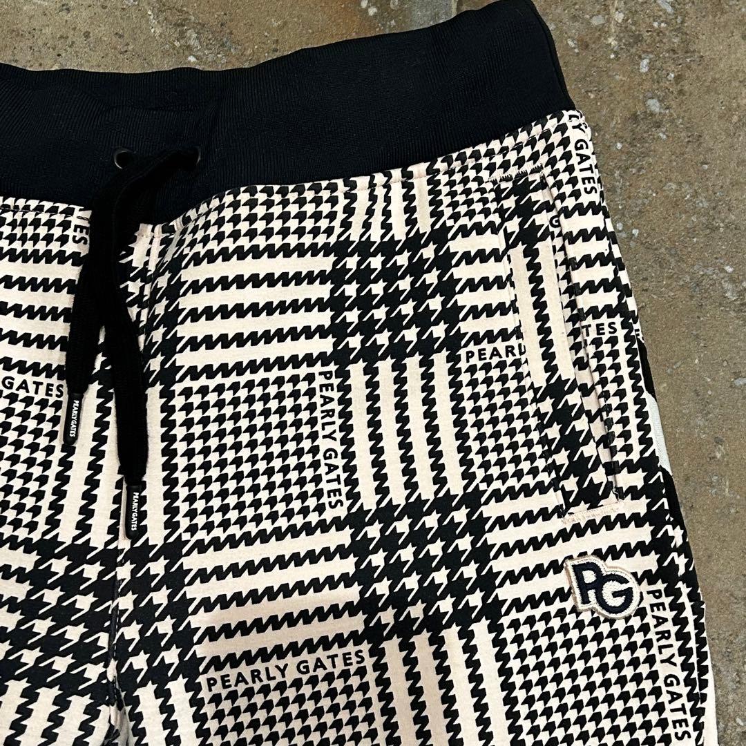 PEARLY GATES NOモノフィラエアクッション ダンボールニットパンツ