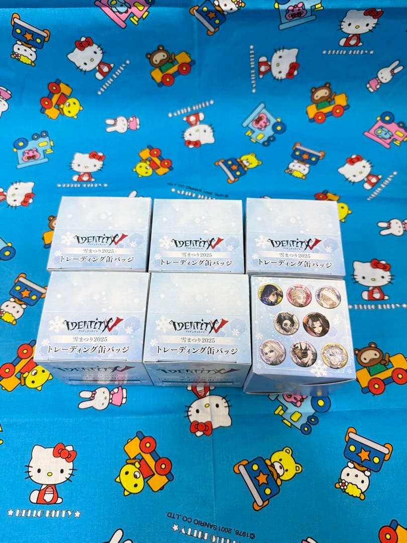 雪まつり　2025 第五人格　トレーディング缶バッジ　新品未開封品　6箱
