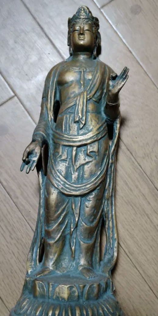 北村西望　聖観世音菩薩像◎立像