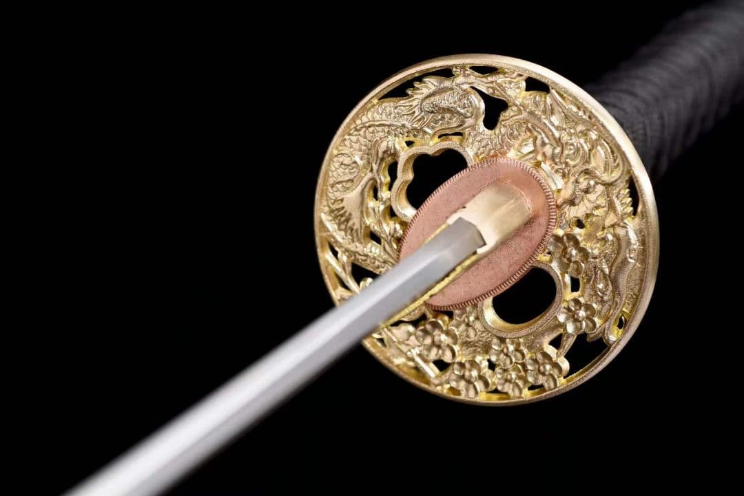 火竜模様焼強靭武士刀 武具　刀装具　日本刀　模造刀 居合刀