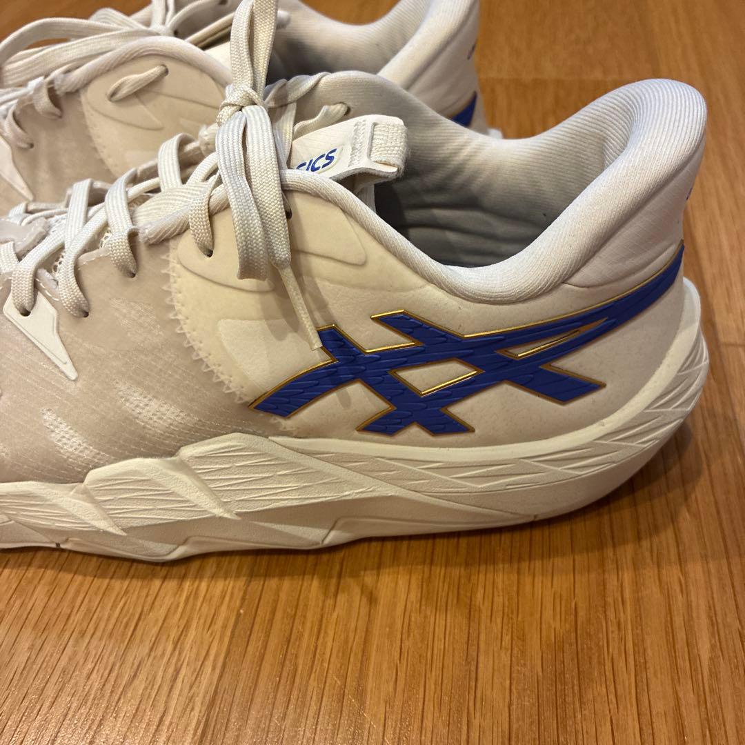 ASICS ホワイト/ブルー シューズ