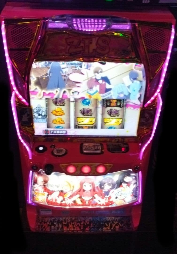 パチスロ実機 ゾンビランドサガ オートプレイスマスロユニット付