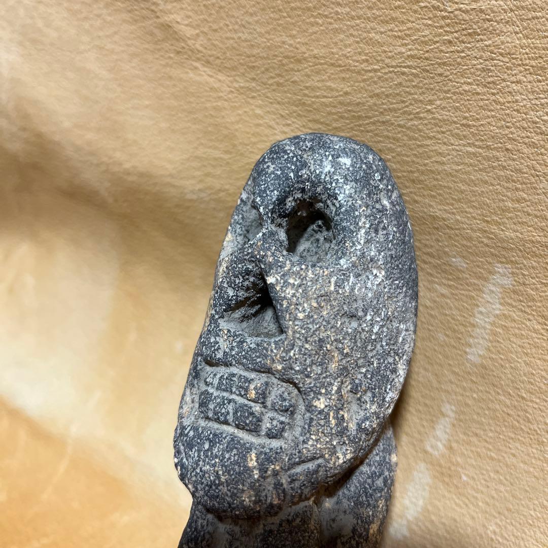 骨董 珍品 謎の石像 神 仏 がいこつ しゃれこうべ