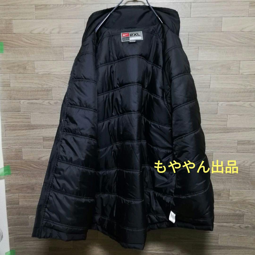 2XL 神戸製鋼 ラグビー コベルコ神戸スティーラーズ ナイキ 中綿 コート