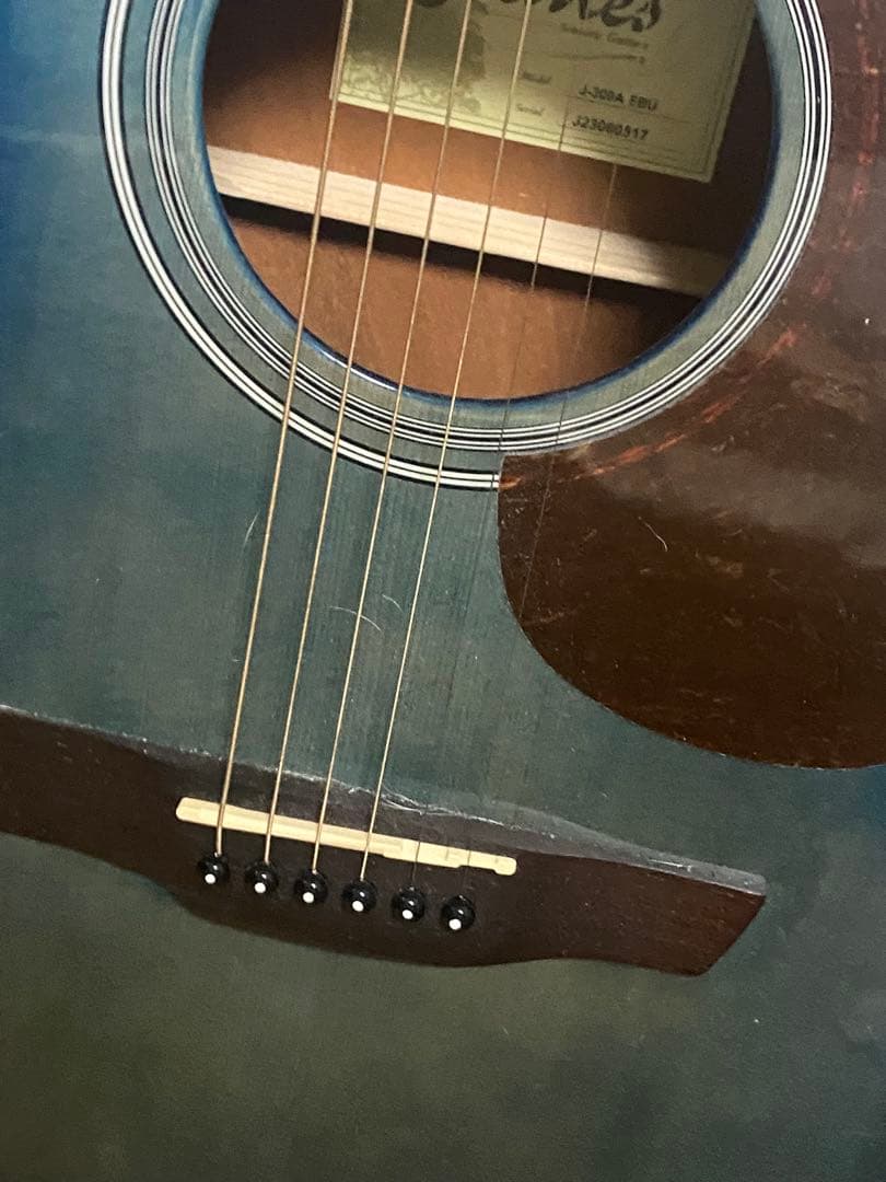 James アコースティックギター ブルー　　 J-300a
