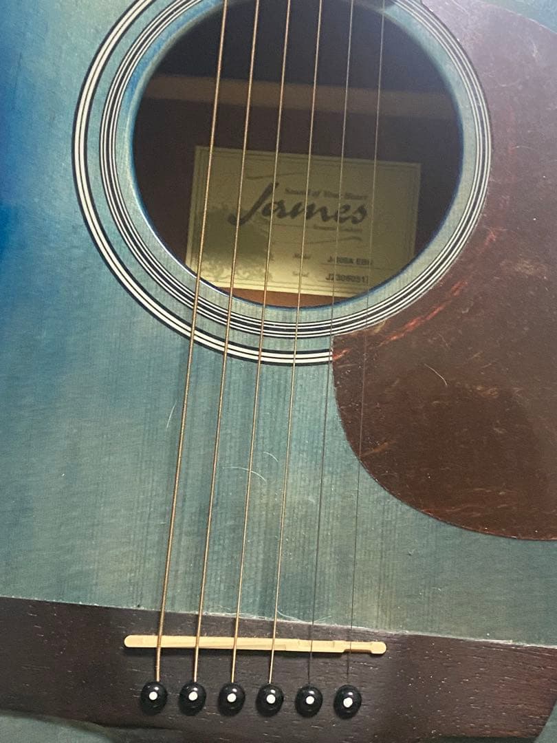 James アコースティックギター ブルー　　 J-300a