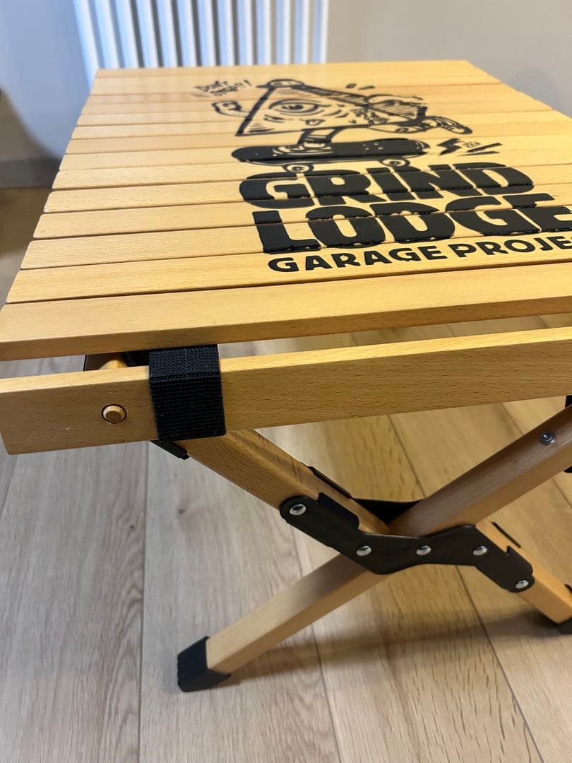 ウッドロールトップテーブル60cm グラインドロッヂ