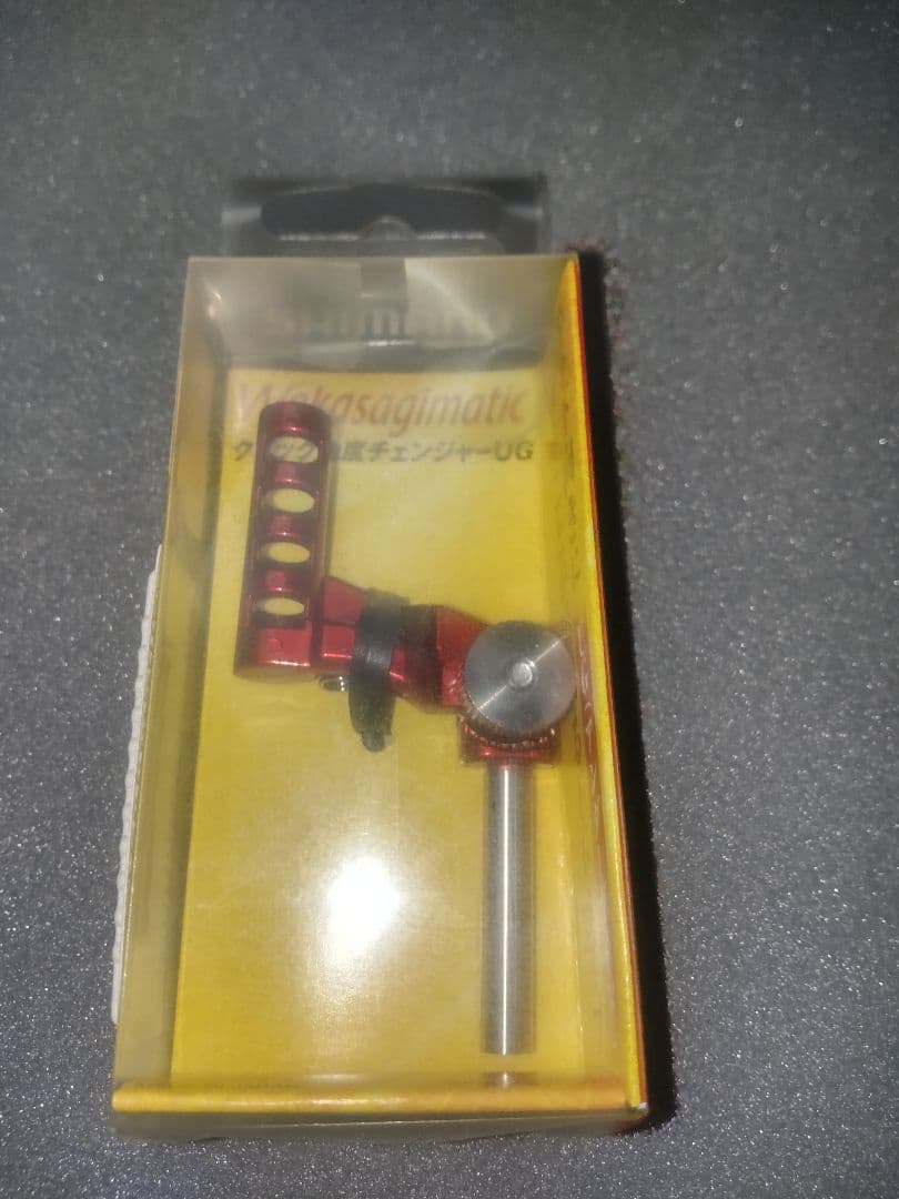 シマノ　wakasagimatic DDM(赤/黒ラメ) セット