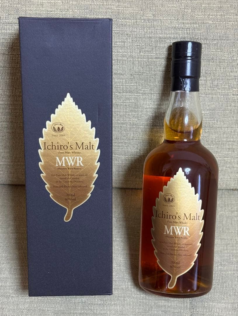 イチローズモルト MWR リーフラベル 700ml 箱付き