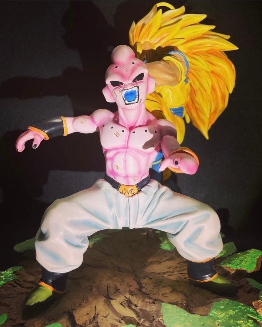 ドラゴンボール　フィギュア　ガレージキット　　悟空3VSブウ