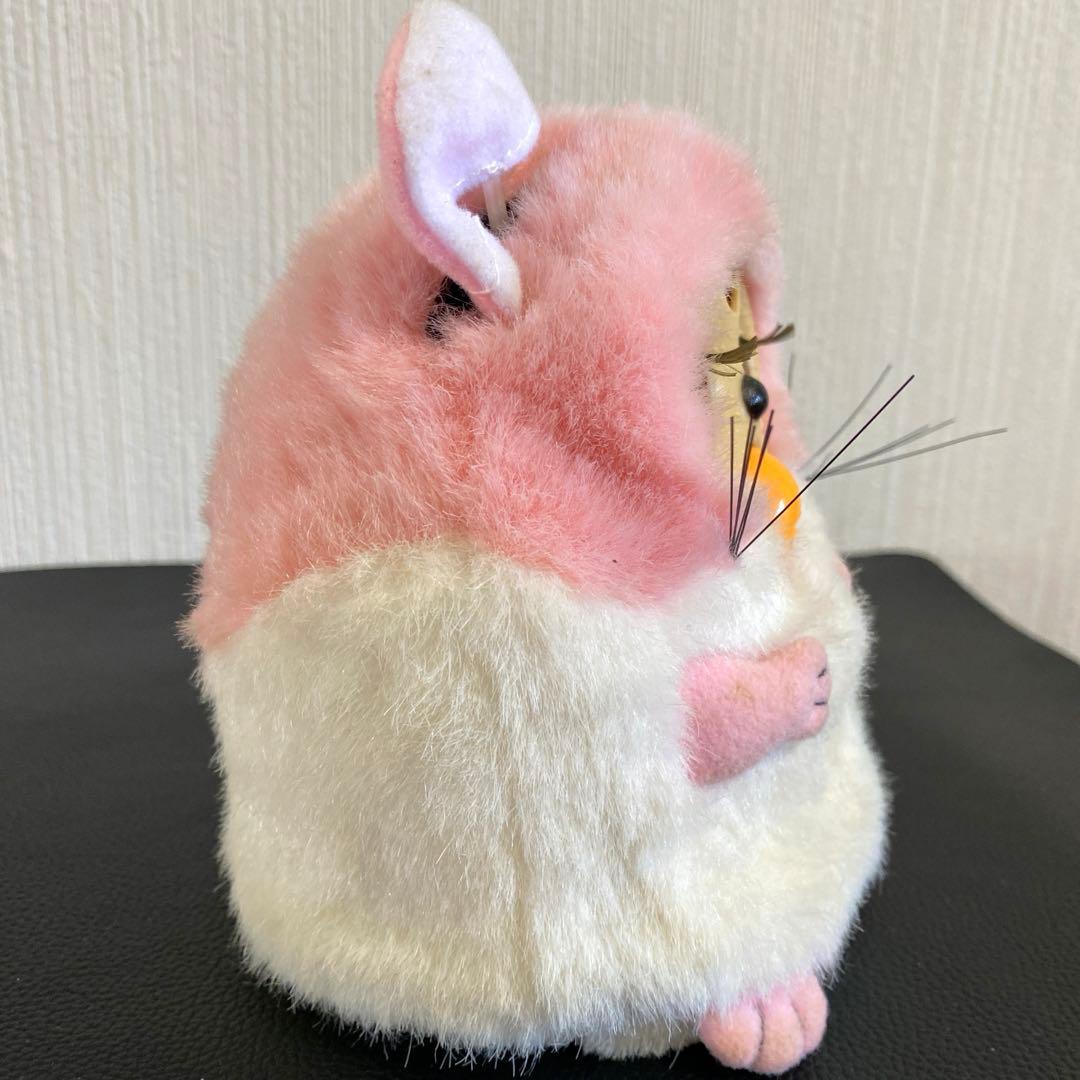 レア希少⭐️トンクリtonkuriファービーピンク白papara Furby昭和