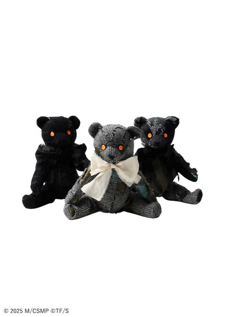 GroundY×チェンソーマン マキマ アイズ テディベア / 漆黒ver