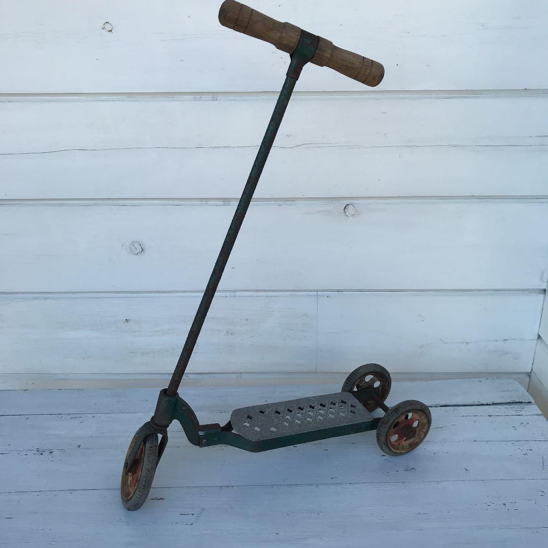 ヴィンテージ　味わい深い　キックスケーター