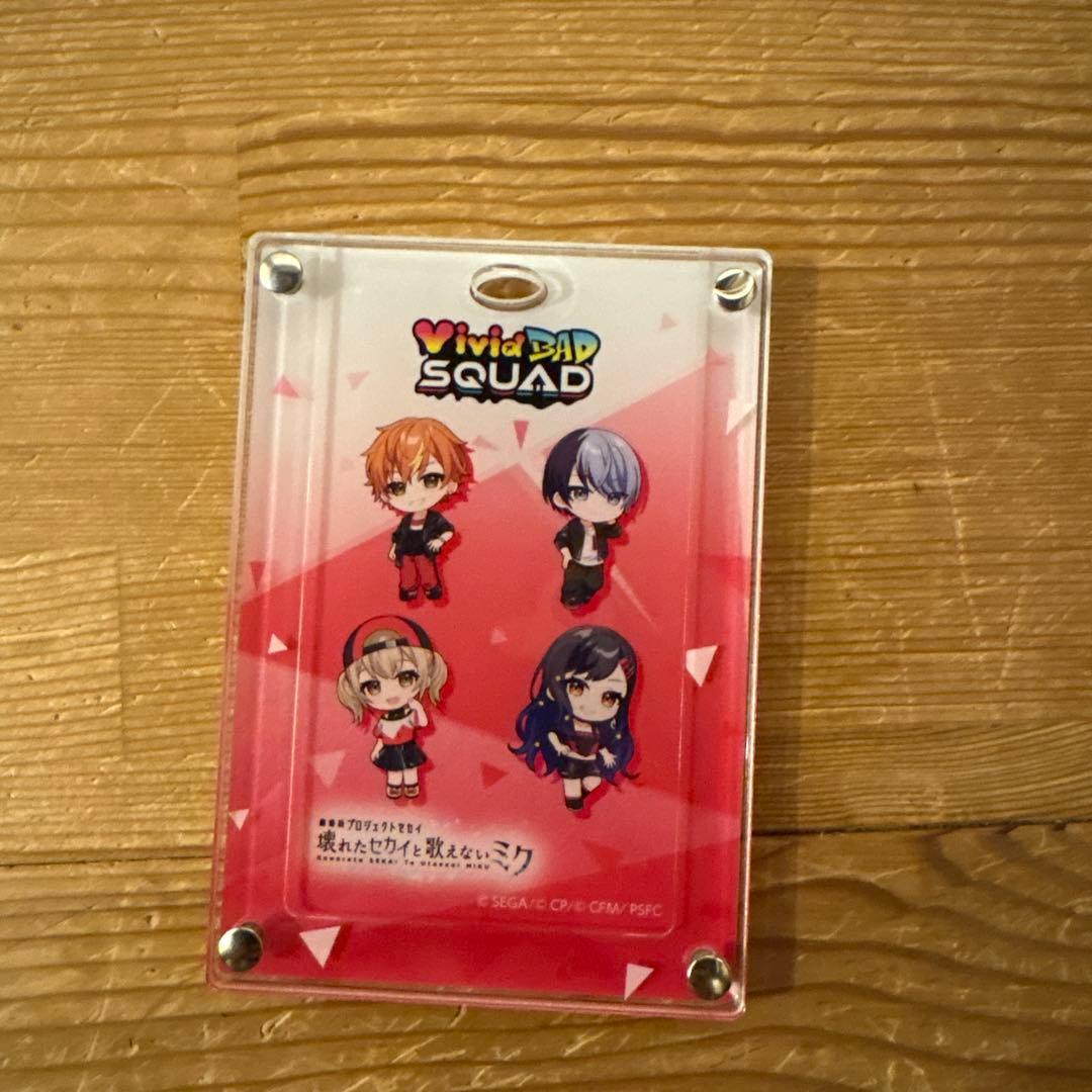 劇場版 プロセカ アクリルパスケース 6個セットチュウニズム グッズキャンペーン