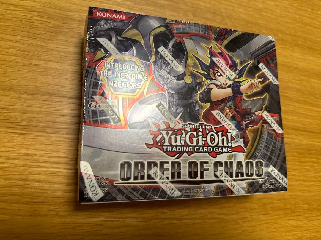 遊戯王　オーダー・オブ・カオス　英語版　1st　未開封　BOX