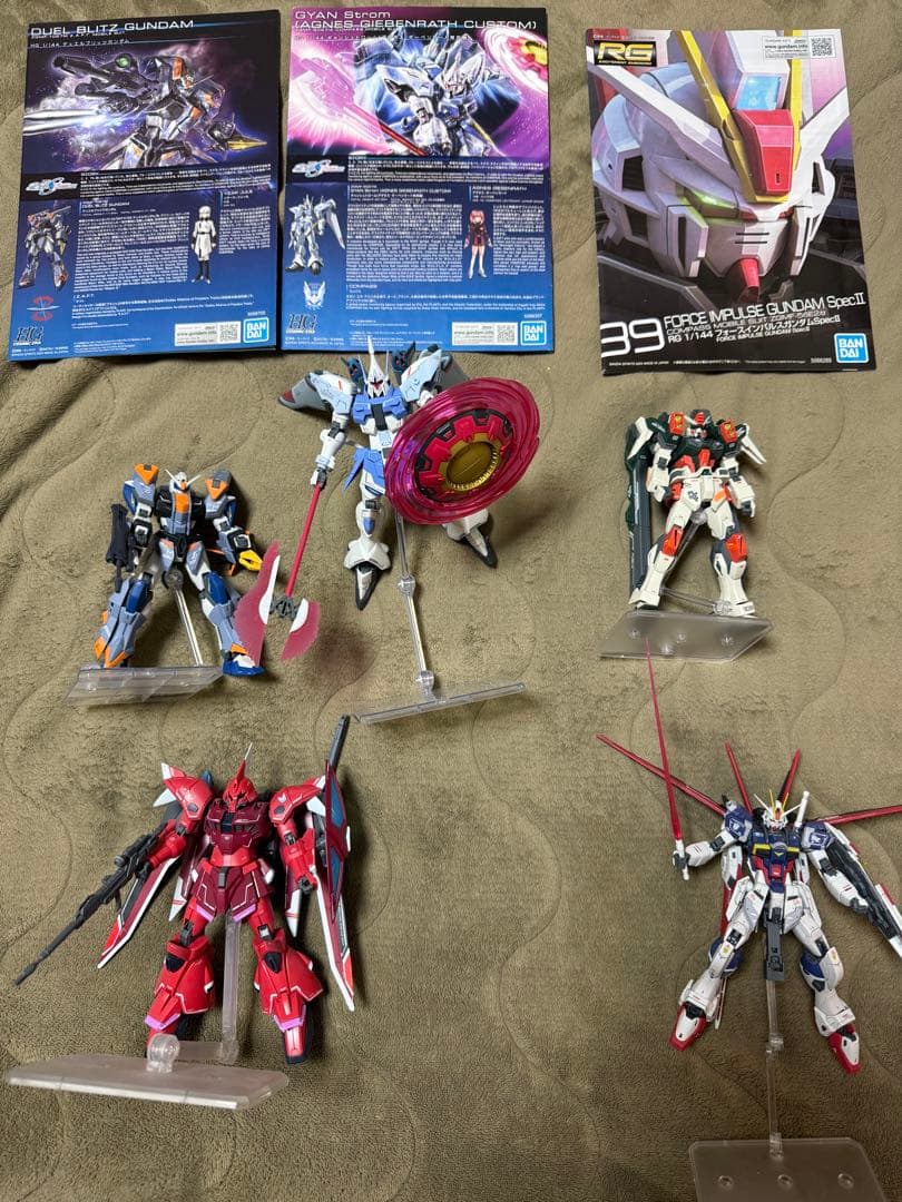HG RG ガンダム 5体セット　ジャンク