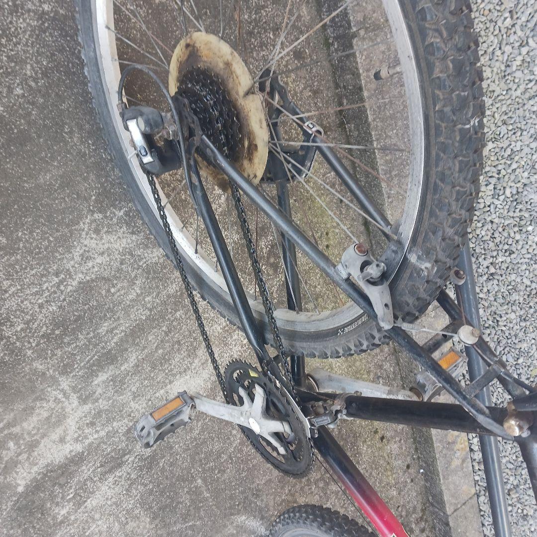 OMB ROCKRUNNER マウンテンバイク 赤黒