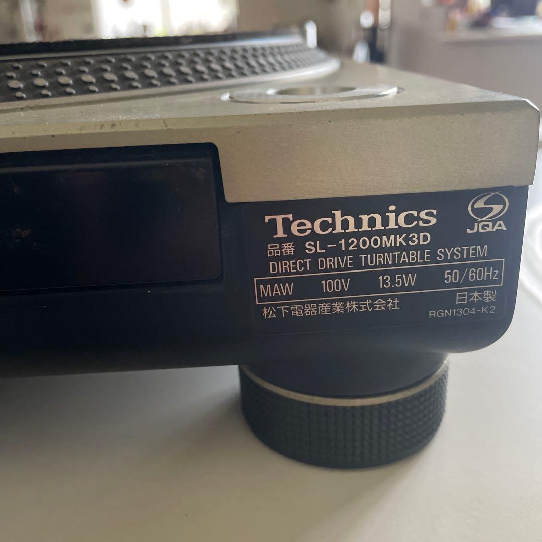 Technics SL-1200 mk3d ターンテーブル レコードプレーヤー