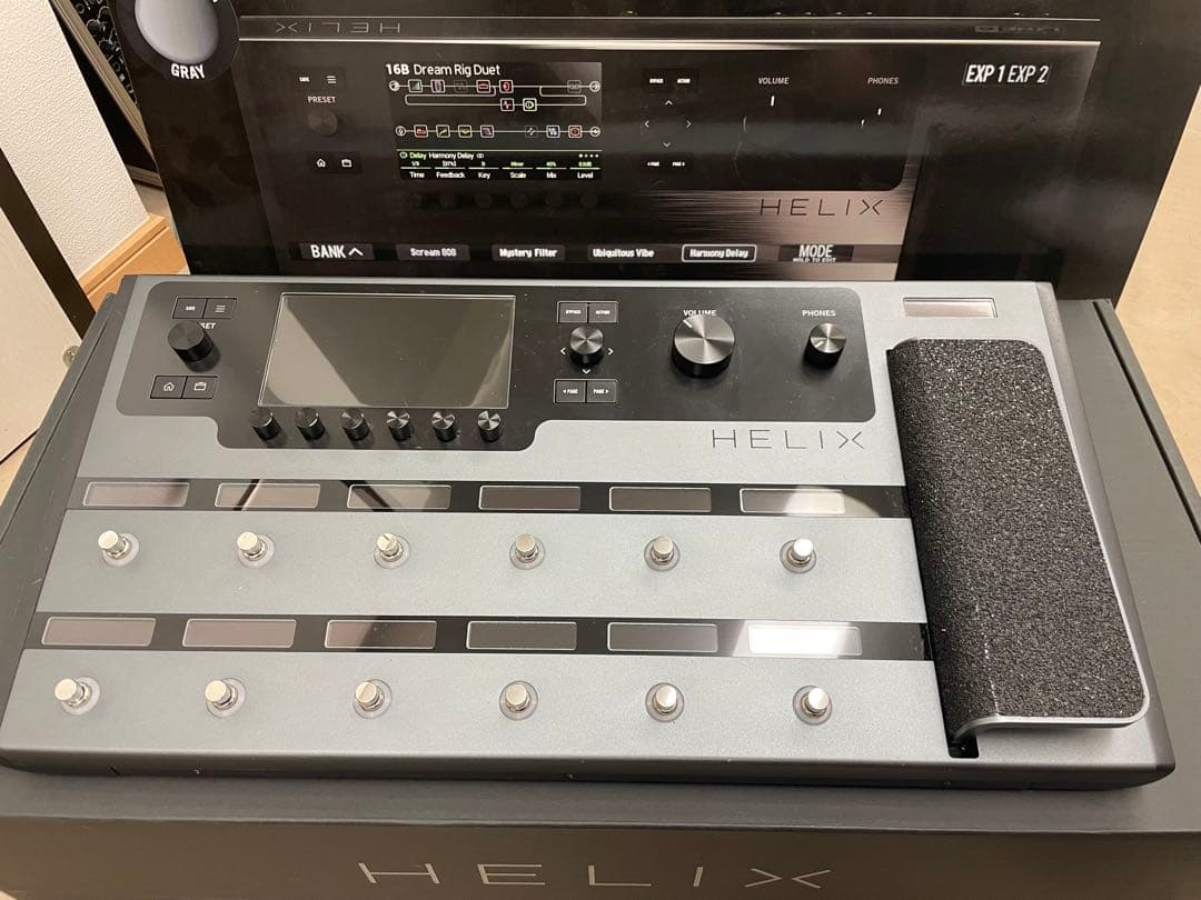 【美品】LINE6 Helix Floor Space Gray（限定色）