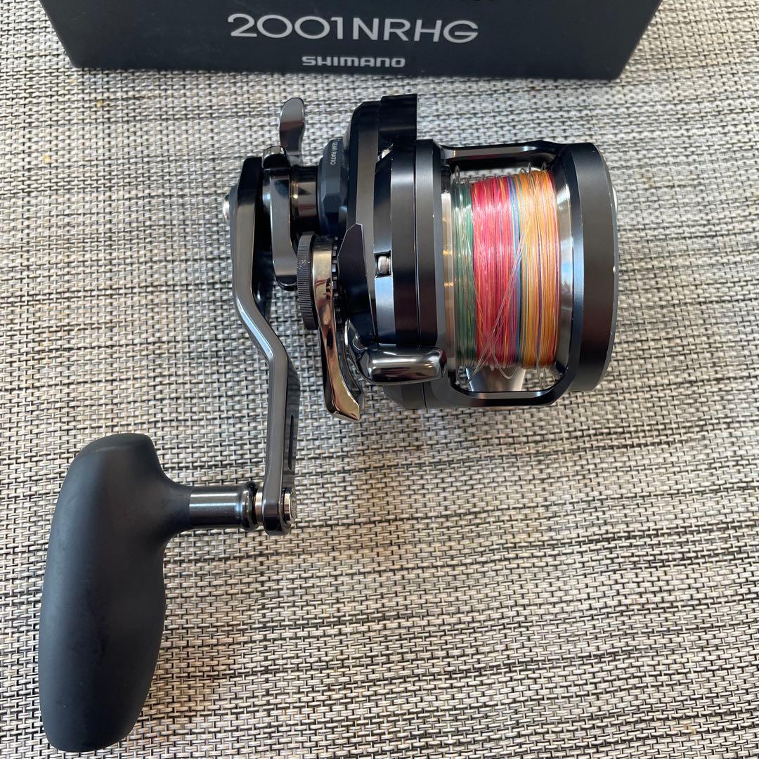 シマノ 19 オシアジガー Fカスタム 2001NRHG ※希少 左ハンドル