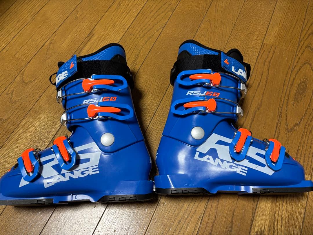 19.5cm LANGE スキー ブーツ 青　RSJ60 ラング 240mm