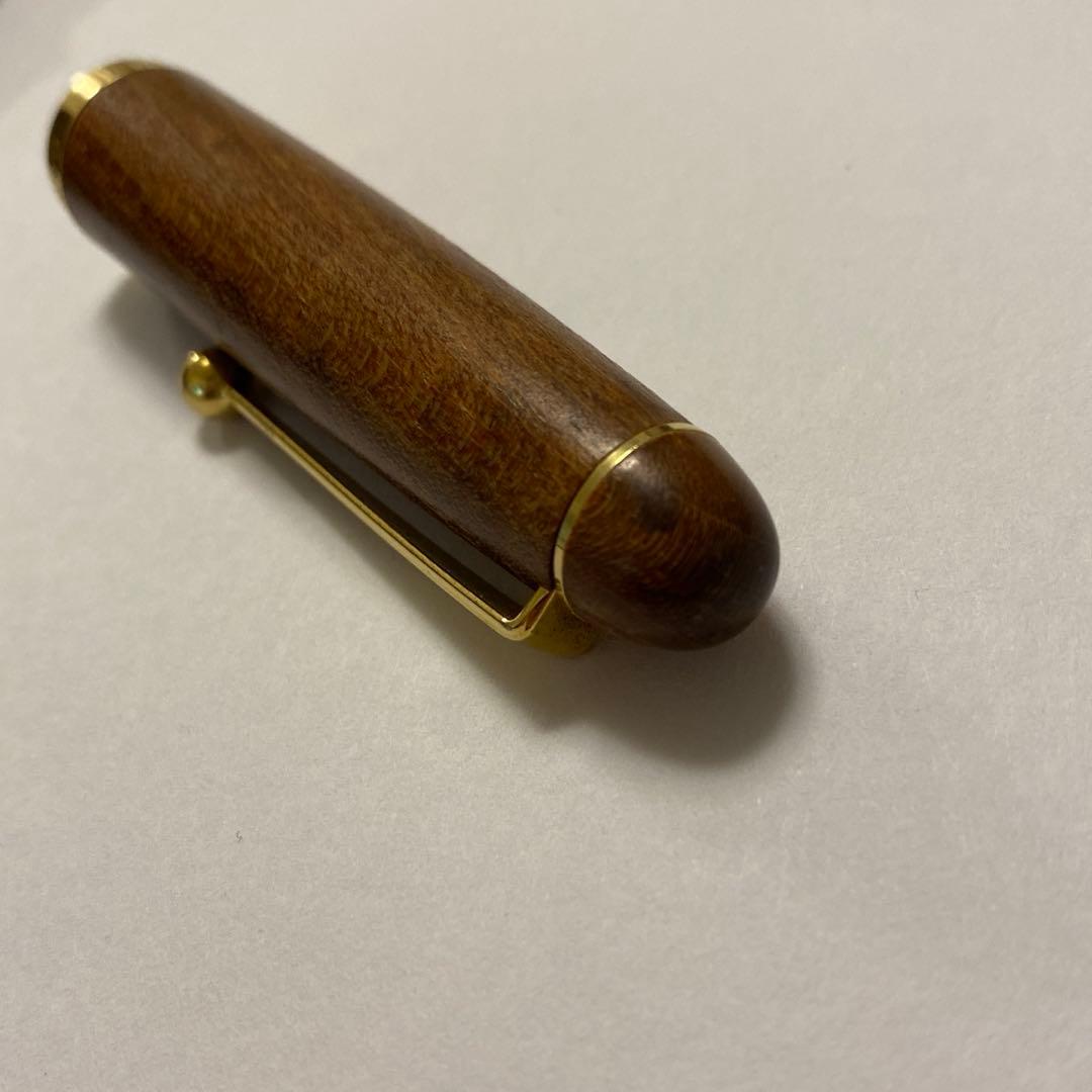 s*y様 パイロット　木製 万年筆 ブラウン　カスタム　ジャパン　14k