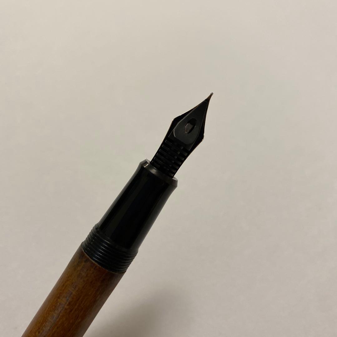 s*y様 パイロット　木製 万年筆 ブラウン　カスタム　ジャパン　14k