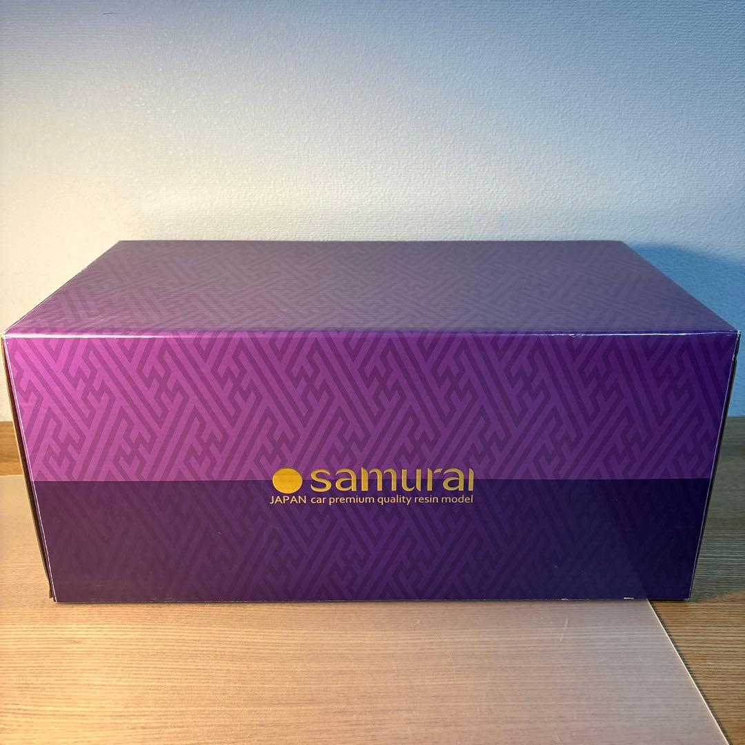 京商　スバル BRZ イエロー 1/18 ミニカー　サムライ　シリーズ