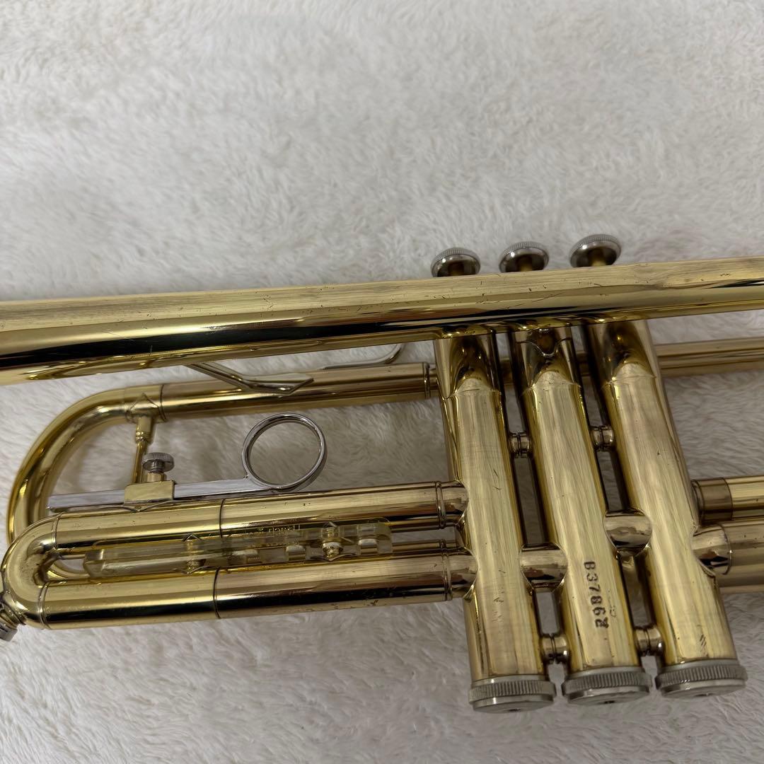 人気　Bach バック　トランペット　TR-300 ゴールド　初心者　管内洗浄