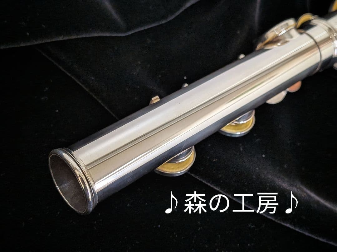 中古フルート専門店‼️部活応援‼️頭部管銀製 ヤマハフルートYFL451 Eメカ