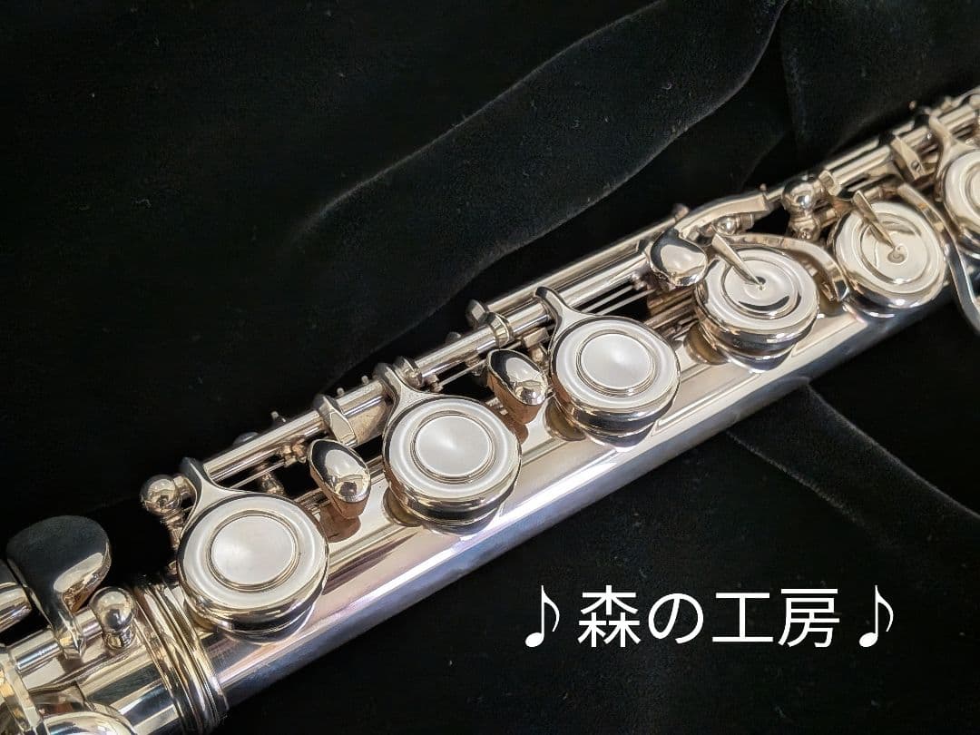中古フルート専門店‼️部活応援‼️頭部管銀製 ヤマハフルートYFL451 Eメカ