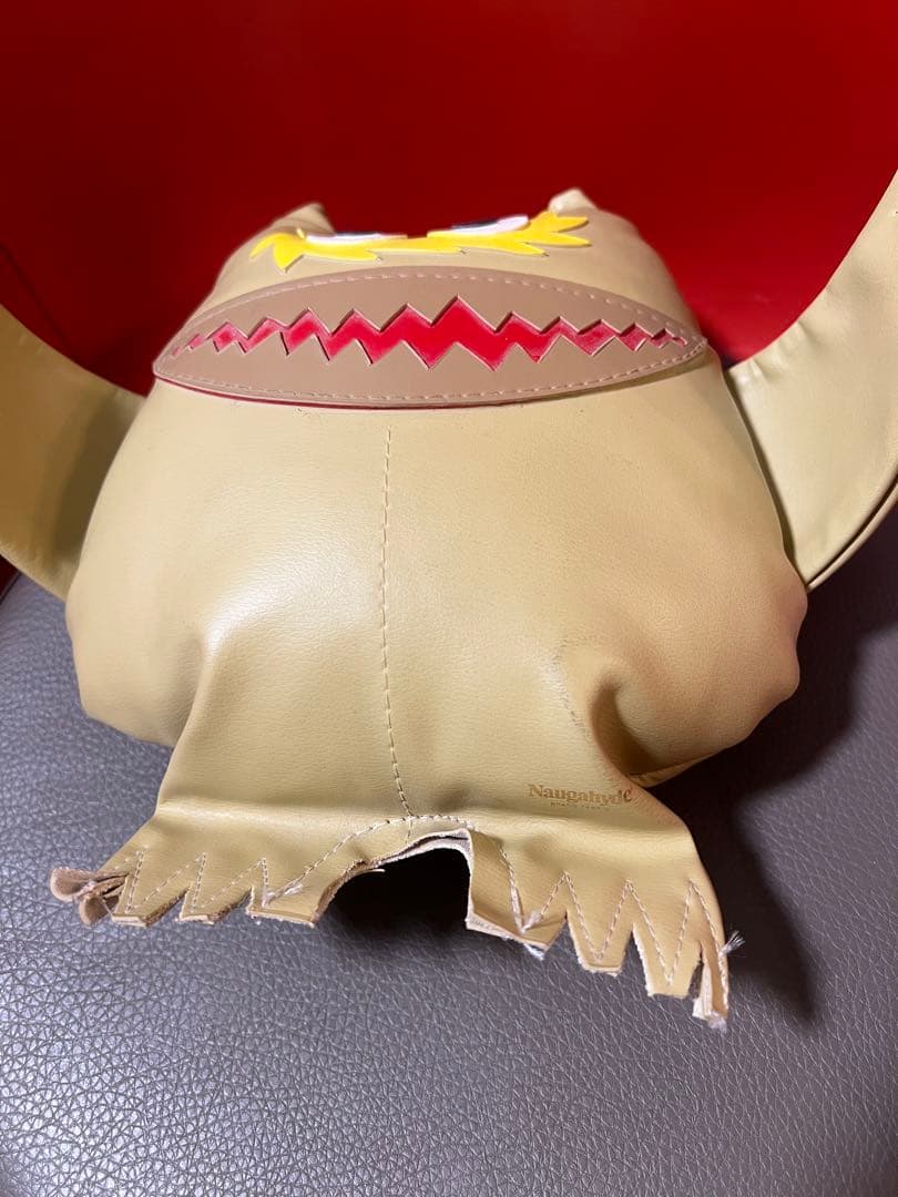 70’s 2nd期】Nauga monster ナウガモンスター 刻印 ベージュ