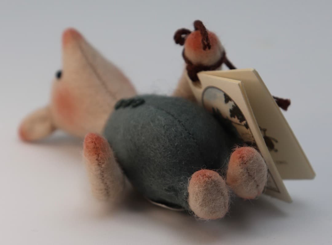 ポケット・ピグレット 7.5cm R. John Wright 1994年の作品