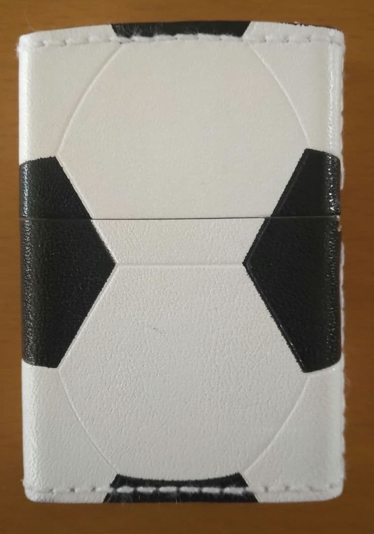 【貴重】2002日韓ワールドカップ記念ZIPPOジッポライター 本革 新品未使用