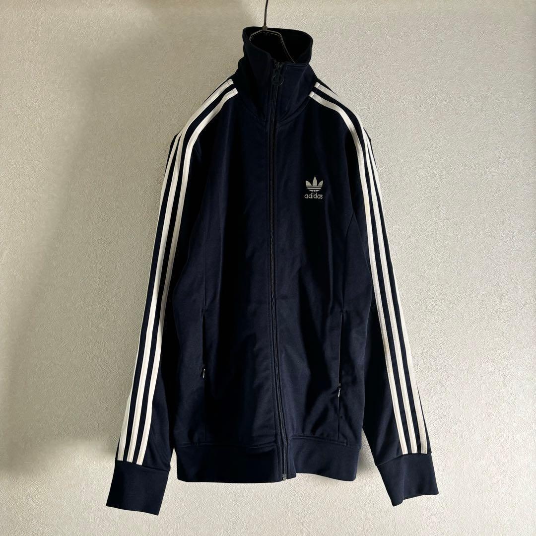 adidas トラックジャケット ジャージ ネイビー