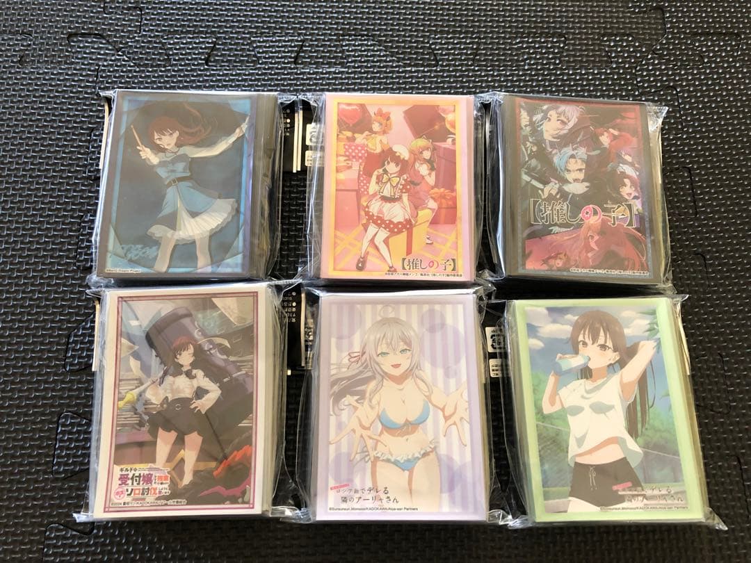 キャラクター スリーブ まとめ売り 48個 新品 未開封