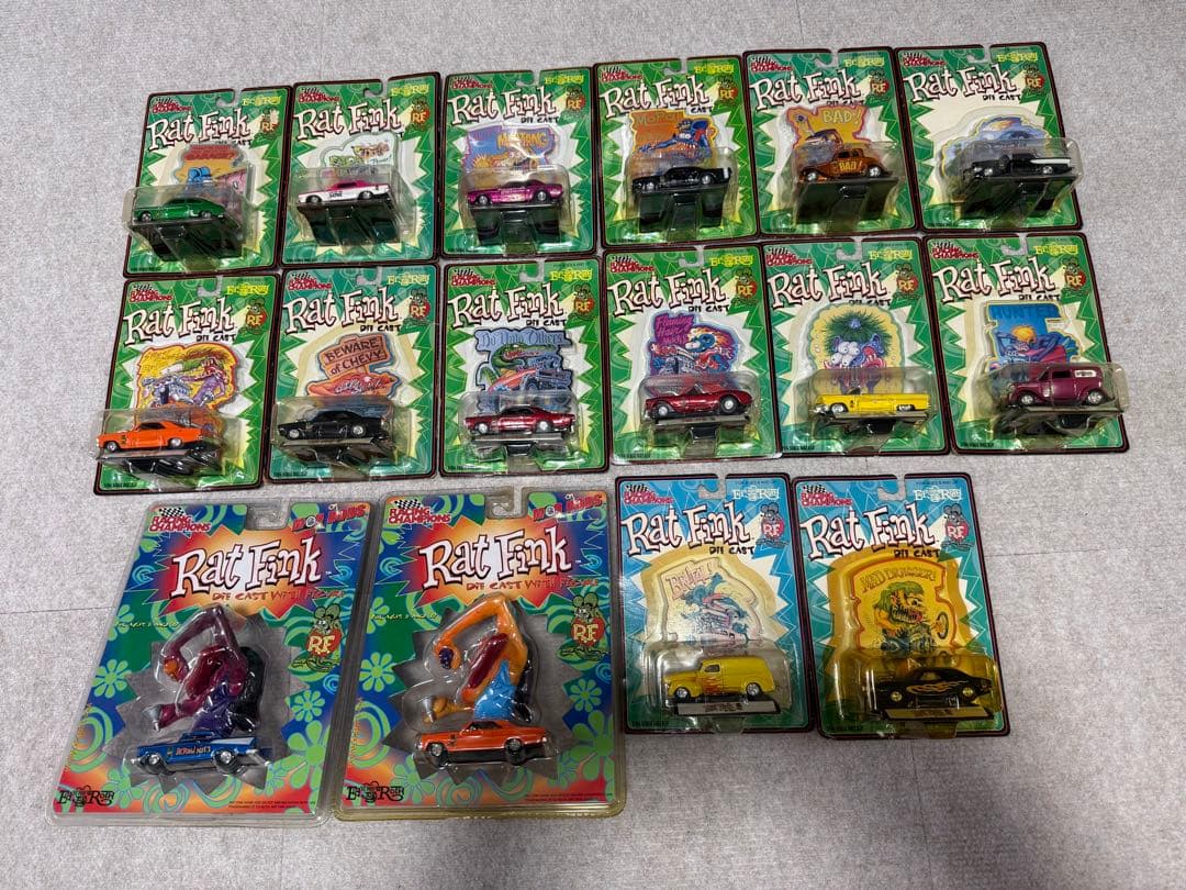 Rat Fink ラットフィンク ミニカー 16台セット ホットウィル