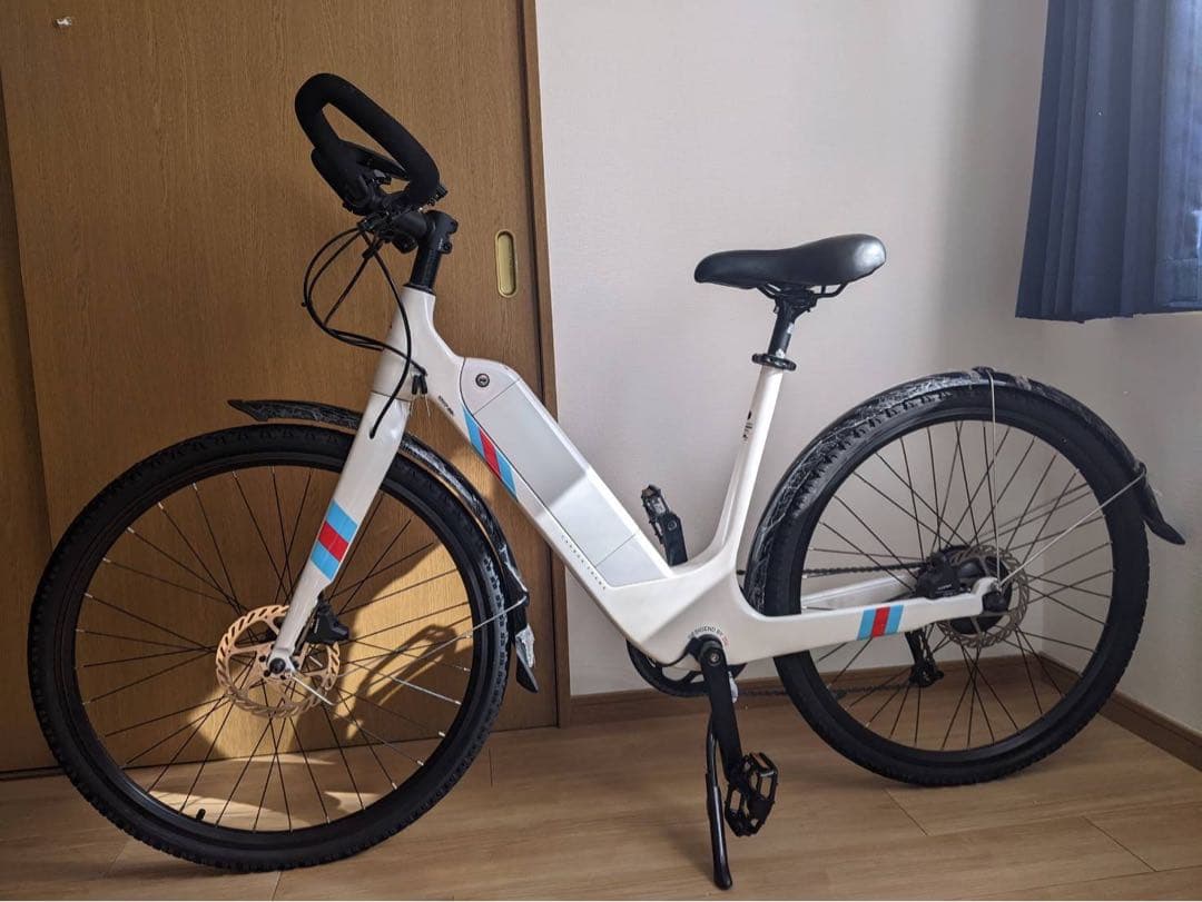 電動アシスト自転車 ホワイト 26インチ