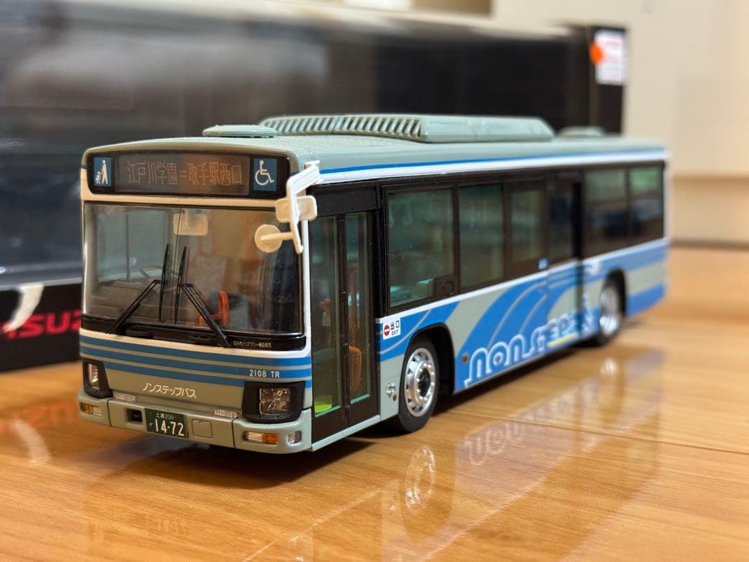 グッドスマイルレーシング いすゞエルガ 関東鉄道バス 1/43