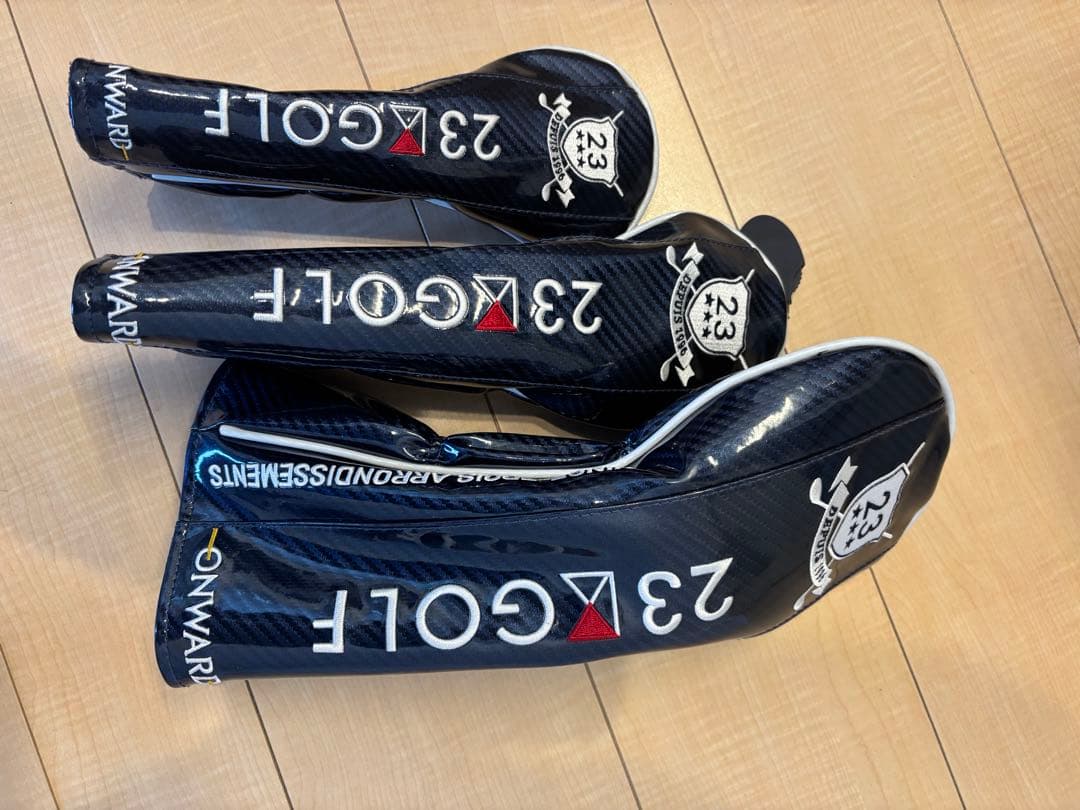 23区　ONWARD キャディバッグ(ヘッドカバー3点付き)